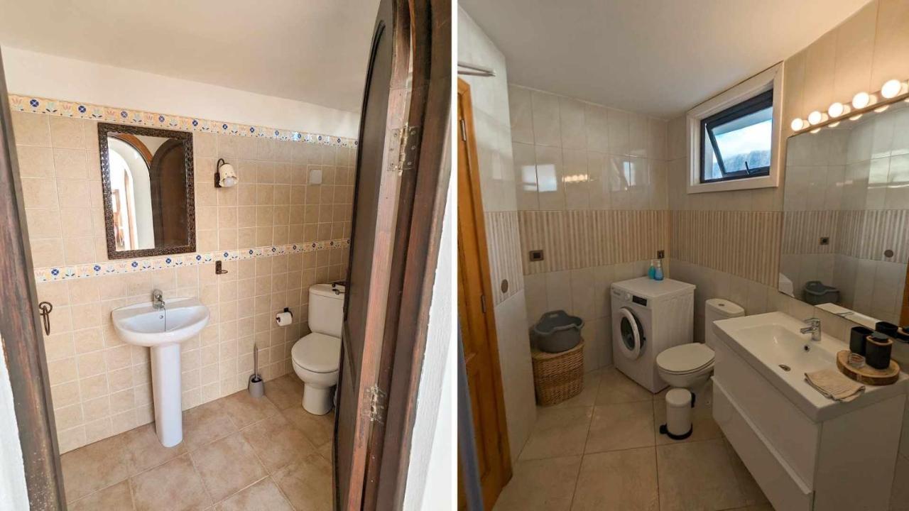 Bungalow Allende Famara Con Piscina Privada Y Ac Ngoại thất bức ảnh